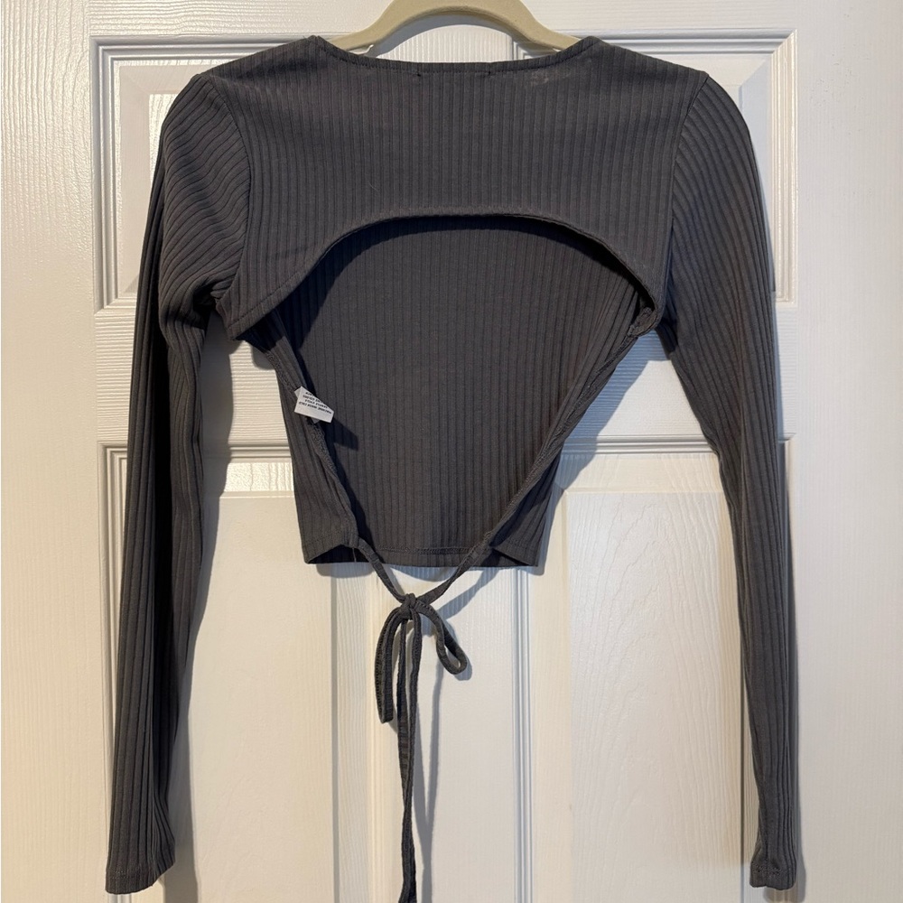 Forever 21 Cropped Long Sleeve